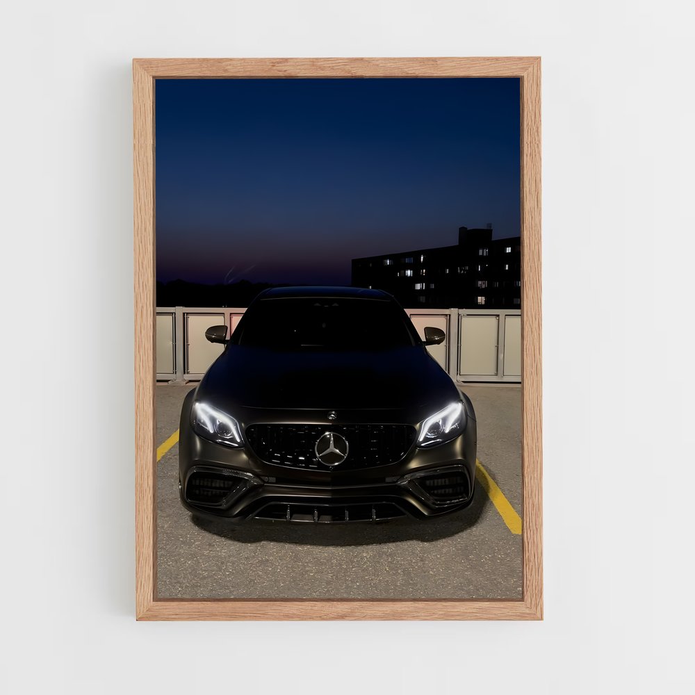 Poster raffiné AMG Cls – affiche Mercedes (vue 4)